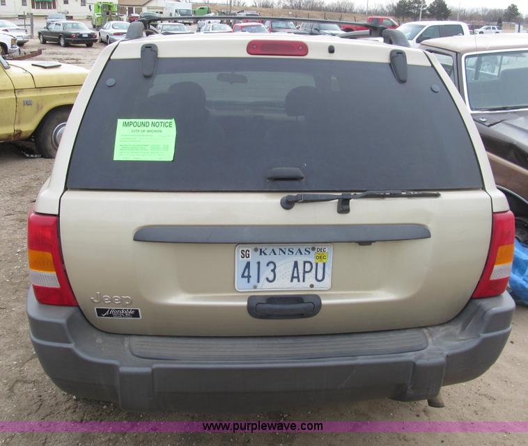image for item G9614 2001 Jeep Grand Cherokee Laredo SUV