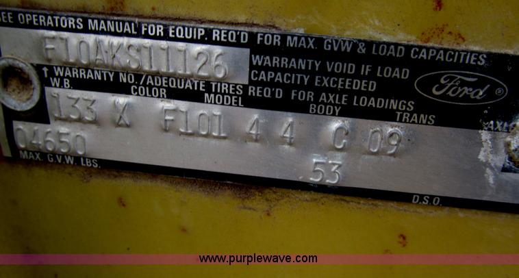 image for item G9615 1973 Ford F150 pickup truck