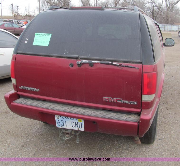 image for item G9617 1997 GMC Jimmy SL SUV