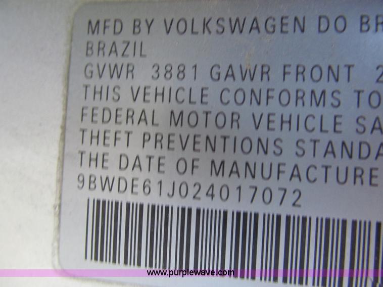 image for item G9643 2002 Volkswagen GTI