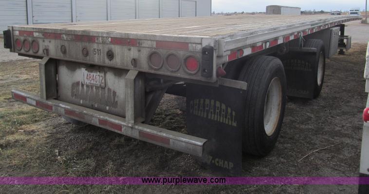 image for item G9582 2001 Chaparral aluminum trailer