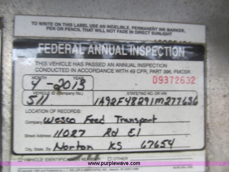 image for item G9582 2001 Chaparral aluminum trailer