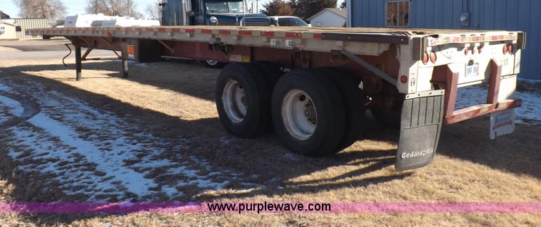 image for item I9209 1997 Wilson trailer