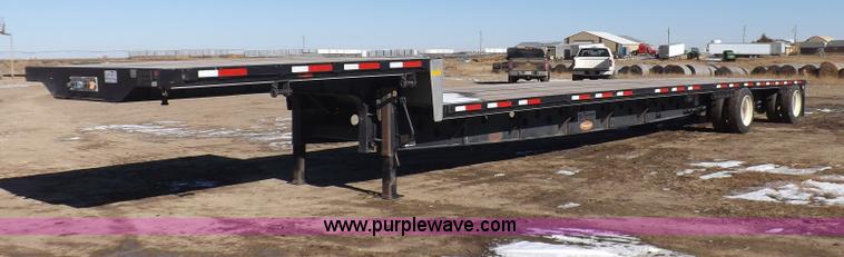 image for item I9222 2012 Transcraft step deck trailer