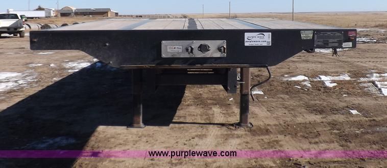 image for item I9222 2012 Transcraft step deck trailer