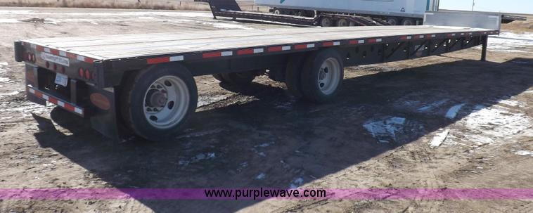 image for item I9222 2012 Transcraft step deck trailer