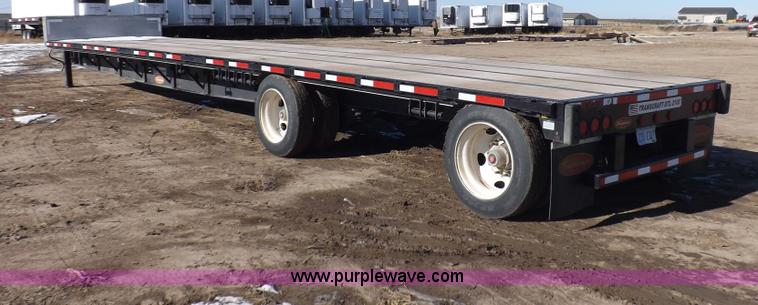 image for item I9222 2012 Transcraft step deck trailer