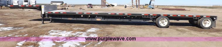 image for item I9222 2012 Transcraft step deck trailer