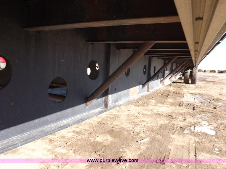 image for item I9222 2012 Transcraft step deck trailer