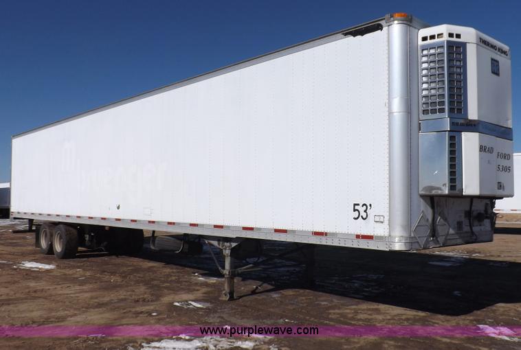 image for item I9226 2000 Great Dane refrigerated trailer