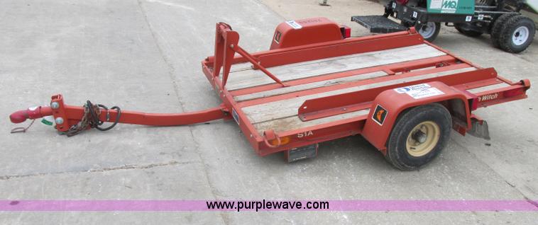 image for item F4860 2007 Ditch Witch SA1 tilt trailer