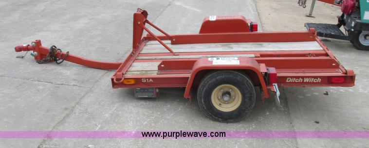 image for item F4860 2007 Ditch Witch SA1 tilt trailer