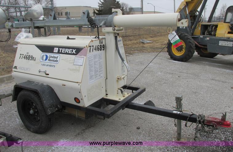 image for item F4861 2008 Terex AL4000 generator