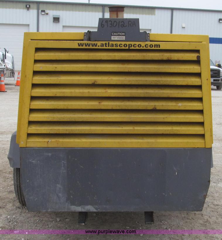 image for item G2254 2007 Atlas Copco XAS375JD6 air compressor
