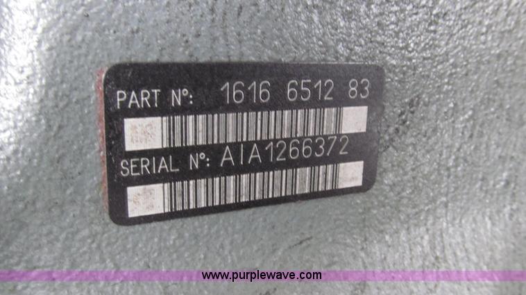 image for item G2254 2007 Atlas Copco XAS375JD6 air compressor