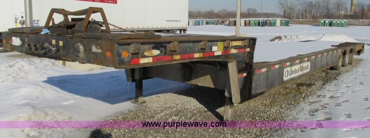 image for item G9171 2007 Ledwell LW48-HT2-10-PB equipment trailer
