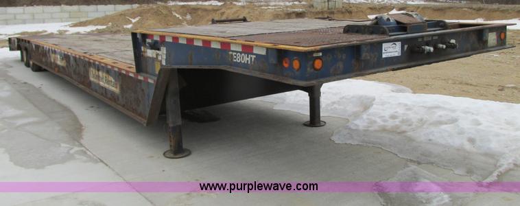 image for item G9174 2007 Trail-Eze TE80HT equipment trailer