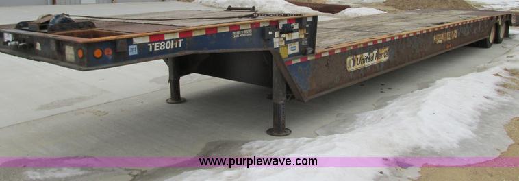 image for item G9174 2007 Trail-Eze TE80HT equipment trailer