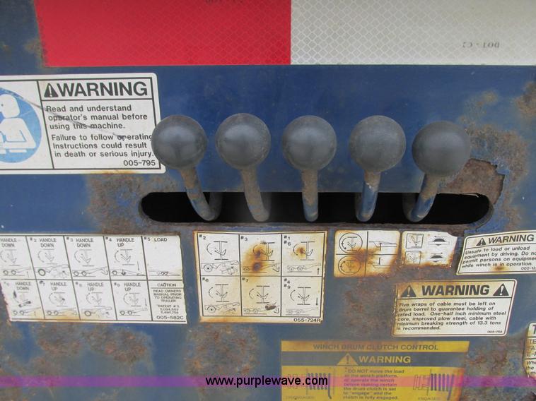 image for item G9174 2007 Trail-Eze TE80HT equipment trailer