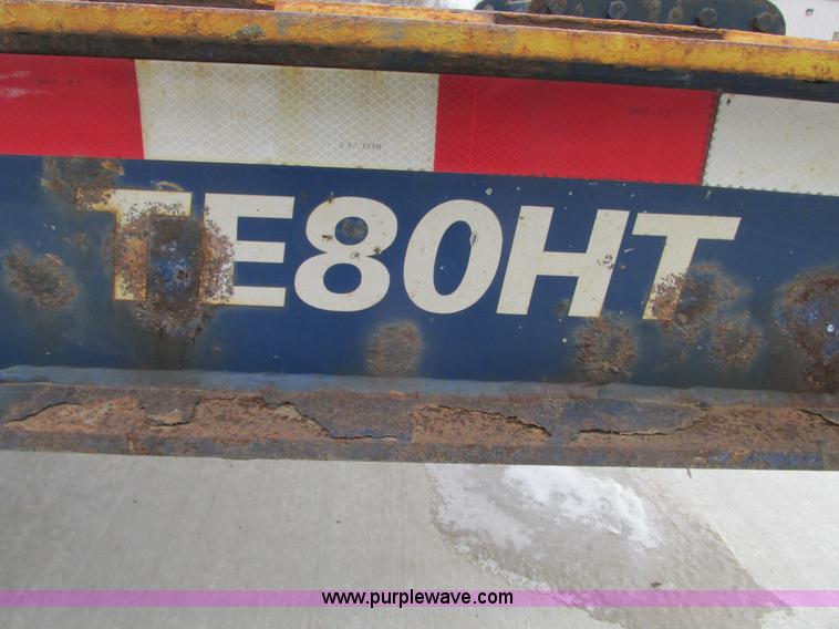 image for item G9174 2007 Trail-Eze TE80HT equipment trailer