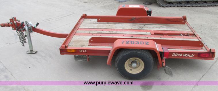 image for item G9175 2007 Ditch Witch S1A trailer