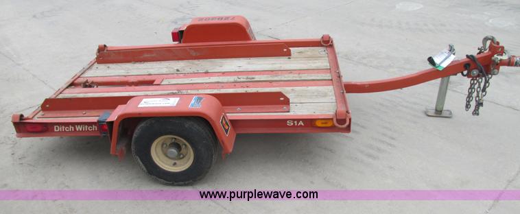 image for item G9175 2007 Ditch Witch S1A trailer