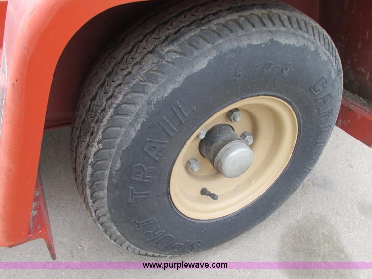 image for item G9175 2007 Ditch Witch S1A trailer