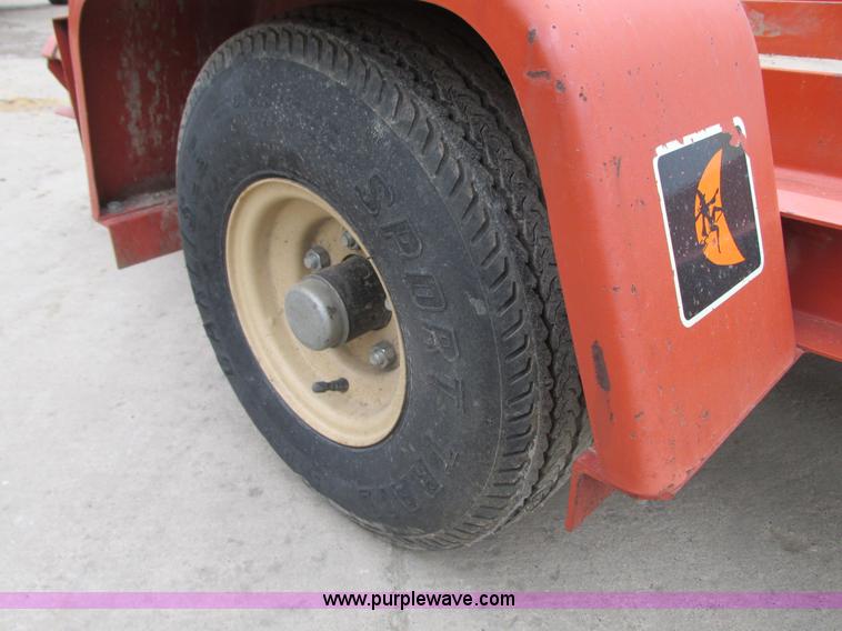 image for item G9175 2007 Ditch Witch S1A trailer