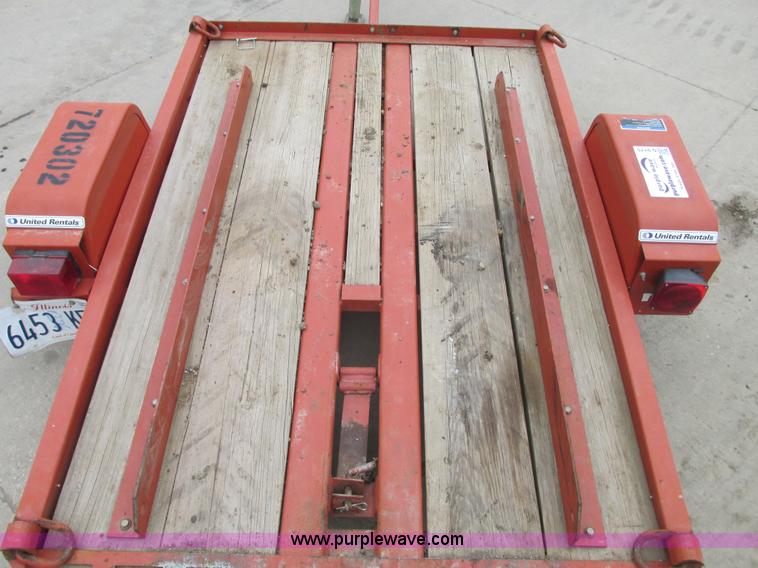 image for item G9175 2007 Ditch Witch S1A trailer