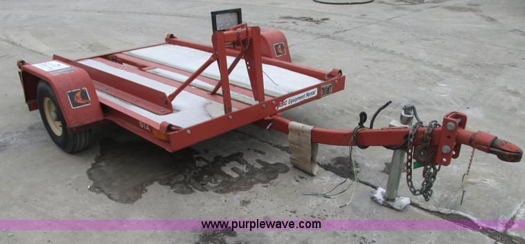 image for item G9176 2007 Ditch Witch S1A trailer