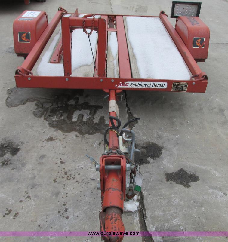 image for item G9176 2007 Ditch Witch S1A trailer