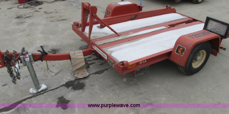 image for item G9176 2007 Ditch Witch S1A trailer