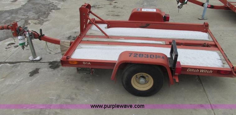 image for item G9176 2007 Ditch Witch S1A trailer
