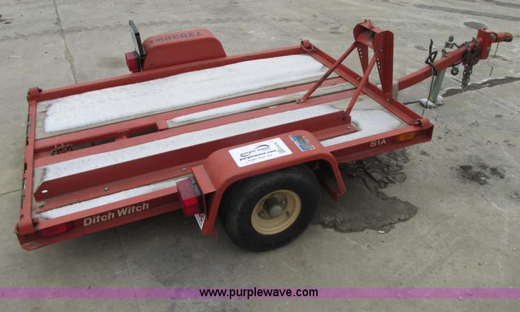 image for item G9176 2007 Ditch Witch S1A trailer