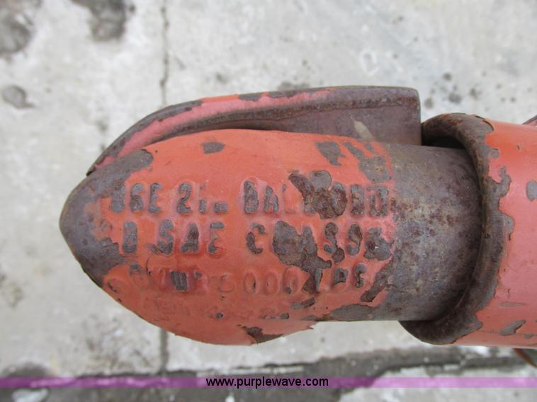 image for item G9176 2007 Ditch Witch S1A trailer