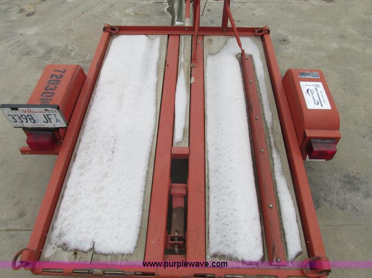 image for item G9176 2007 Ditch Witch S1A trailer