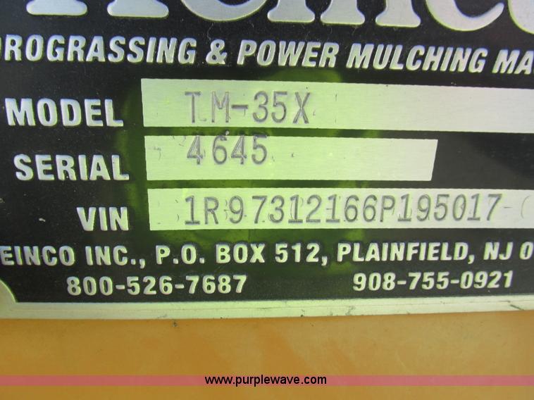 image for item G9366 Reinco TM-35X straw blower