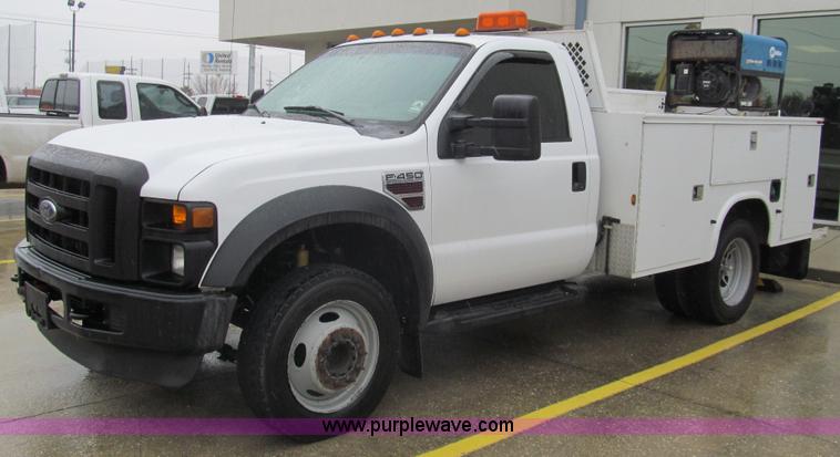 image for item G9553 2008 Ford F450 Super Duty XL service truck