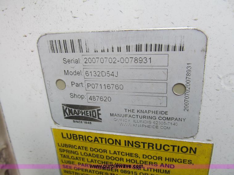 image for item G9555 2007 Ford F550 XL Super Duty service truck