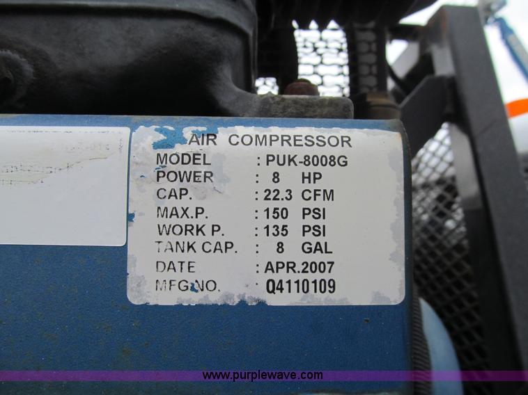 image for item G9555 2007 Ford F550 XL Super Duty service truck