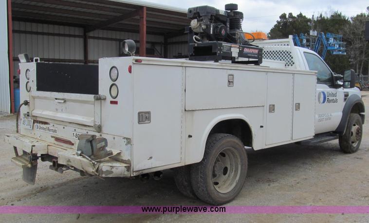 image for item G9556 2008 Ford F550 Super Duty XL service truck