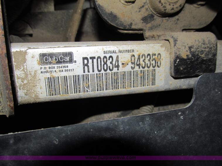 image for item G9557 2008 Club Car XRT 1550G utility vehicle