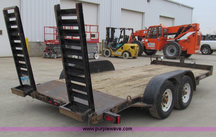 image for item G9560 2007 Mac-lander tandem axle trailer