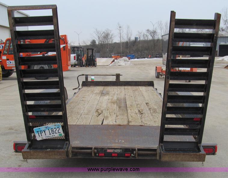 image for item G9560 2007 Mac-lander tandem axle trailer