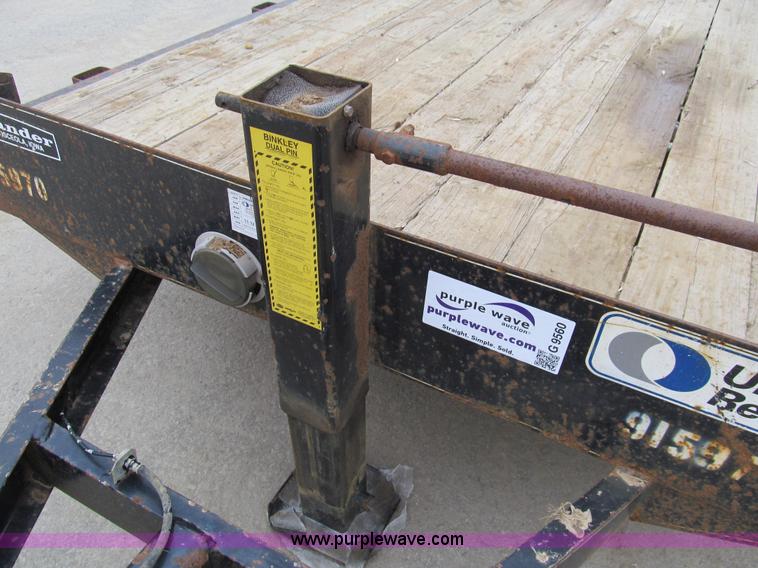 image for item G9560 2007 Mac-lander tandem axle trailer