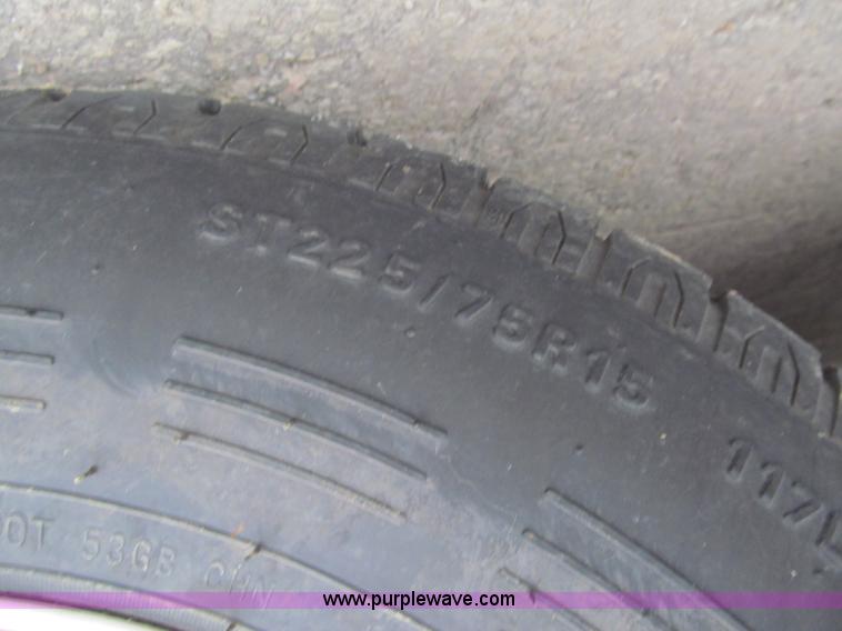 image for item G9560 2007 Mac-lander tandem axle trailer