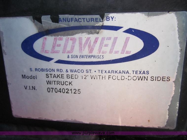 image for item G9566 2004 Ford F450 Super Duty flatbed truck