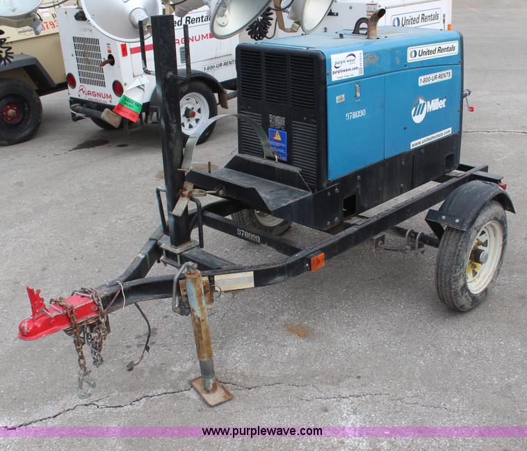 image for item H1374 2007 Miller Bobcat 250 welder/generator