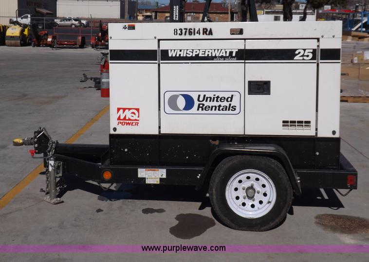 image for item I9189 Multiquip DCA25U512 25 kW generator