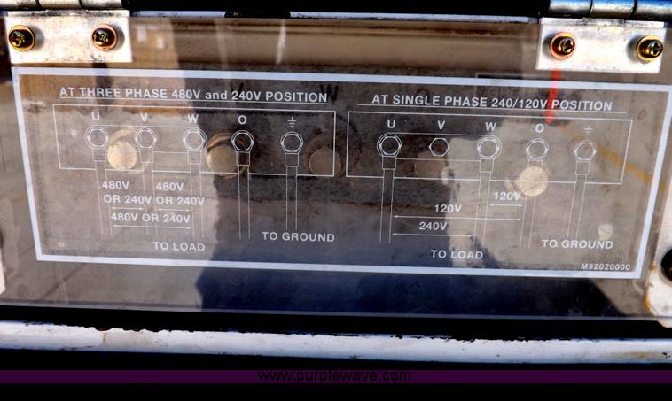 image for item I9189 Multiquip DCA25U512 25 kW generator